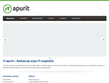 Tablet Screenshot of it-apurit.fi